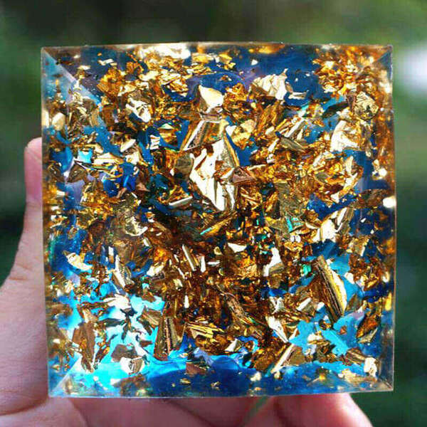 Orgonite Pyramid – Orgone Energy Generator - Home Decor - Inner Wisdom Store