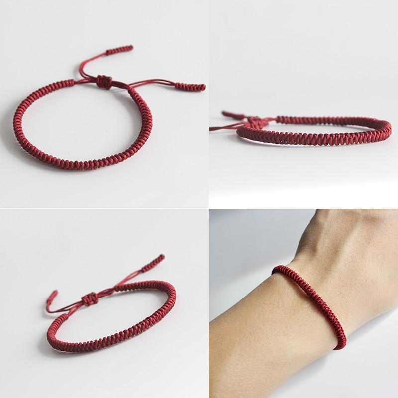 Tibetan Knot Buddhist Lucky Bracelet - Bracelet - Inner Wisdom Store