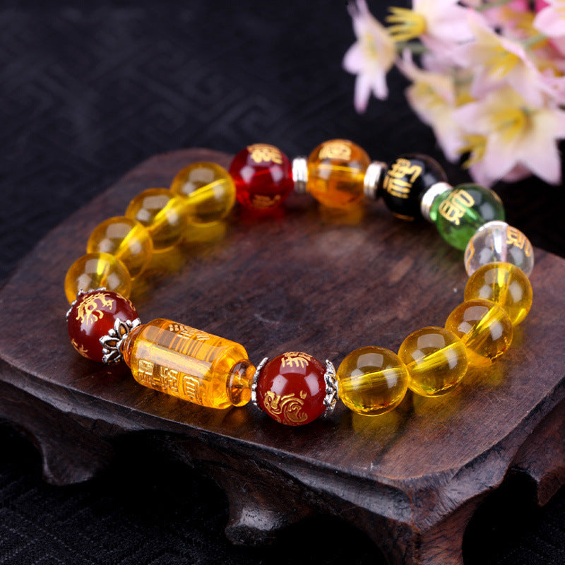God of Wealth Feng Shui Citrine Bracelet - Bracelet - Inner Wisdom Store