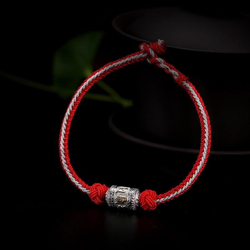 Lucky Red String Bracelet from Tibet - Bracelet - Inner Wisdom Store