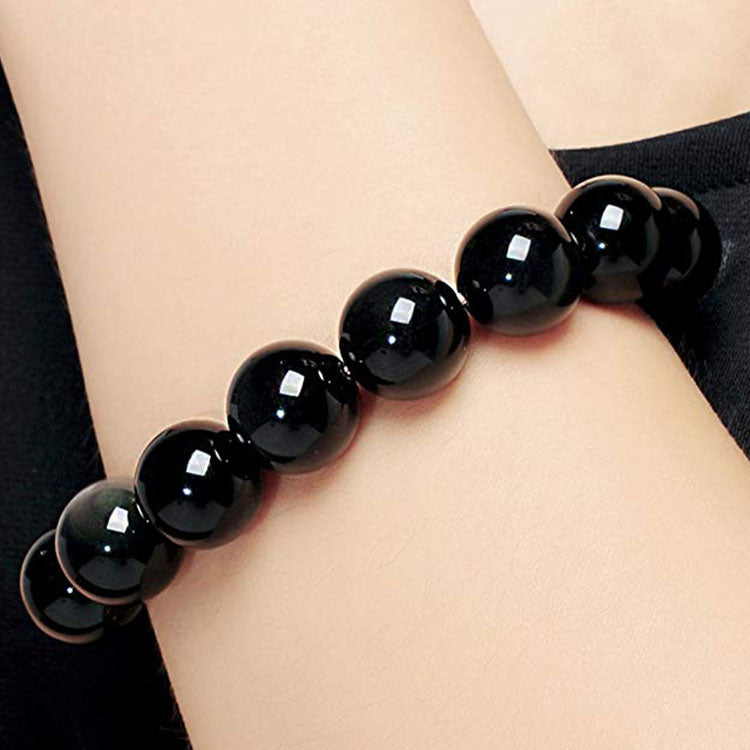 Natural Rainbow Obsidian Crystal Bracelet - Bracelet - Inner Wisdom Store
