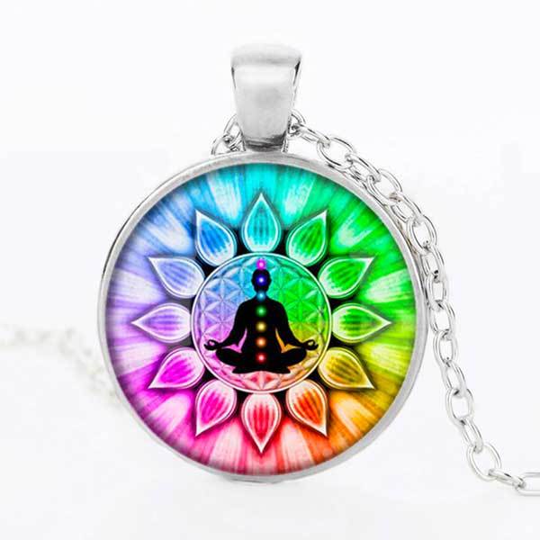 7 Chakra Healing Pendant Necklace - Necklace - Inner Wisdom Store