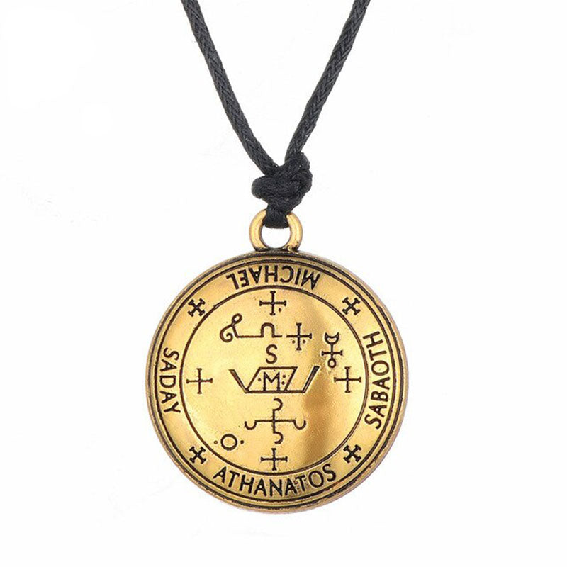 Archangel Michael Sigil Amulet Pendant - Necklace - Inner Wisdom Store