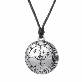 Archangel Michael Sigil Amulet Pendant - Necklace - Inner Wisdom Store