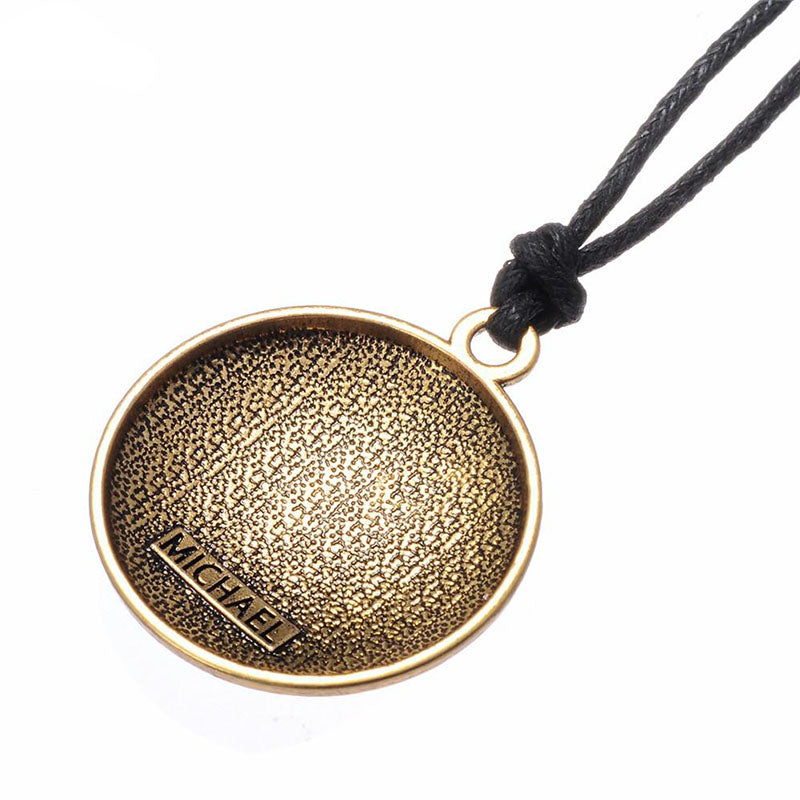 Archangel Michael Sigil Amulet Pendant - Necklace - Inner Wisdom Store