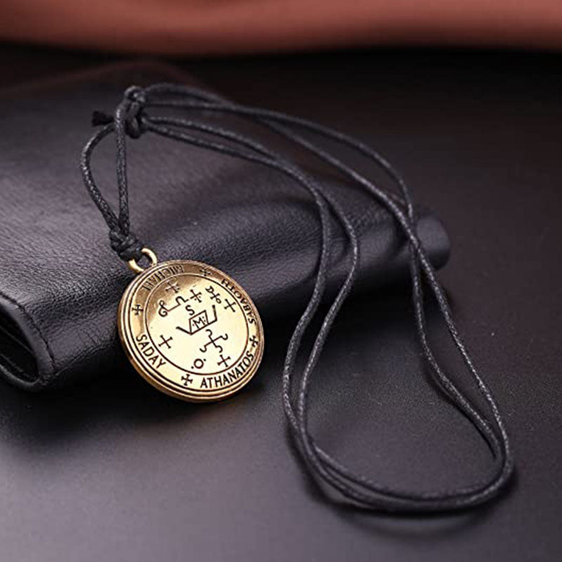 Archangel Michael Sigil Amulet Pendant - Necklace - Inner Wisdom Store