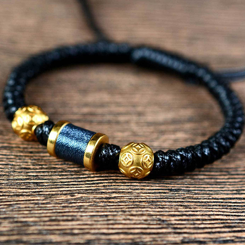 Chinese Coin Bracelet - Attract Wealth - Bracelet - Inner Wisdom Store