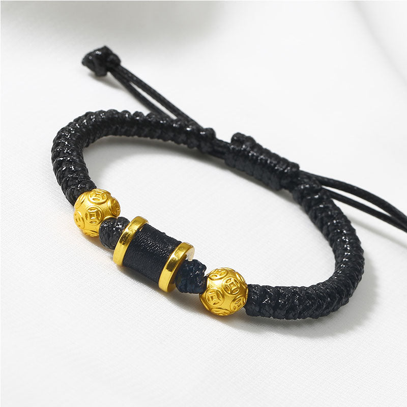 Chinese Coin Bracelet - Attract Wealth - Bracelet - Inner Wisdom Store