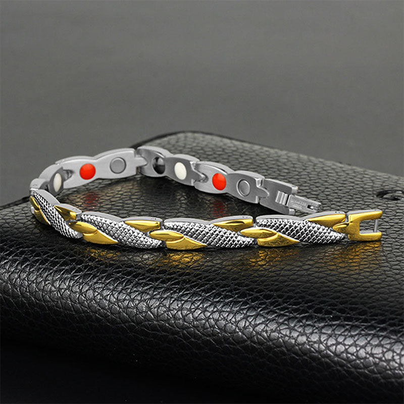 Dragon Scale Germanium Titanium Magnetic Bracelet - Bracelet - Inner Wisdom Store