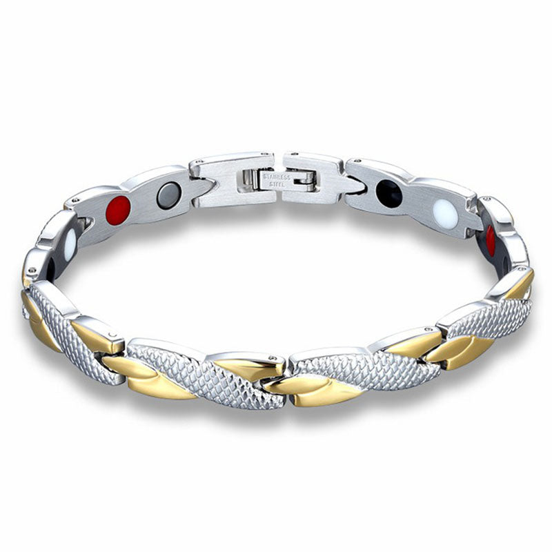 Dragon Scale Germanium Titanium Magnetic Bracelet - Bracelet - Inner Wisdom Store
