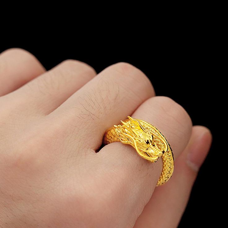 Dragon and Phoenix Couple Ring - Ring - Inner Wisdom Store
