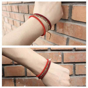 Tibetan Knot Buddhist Lucky Bracelet - Bracelet - Inner Wisdom Store