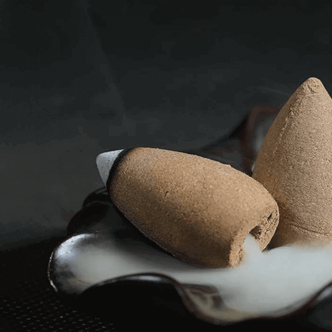 Natural Backflow Incense Cones - Incense Burner - Inner Wisdom Store