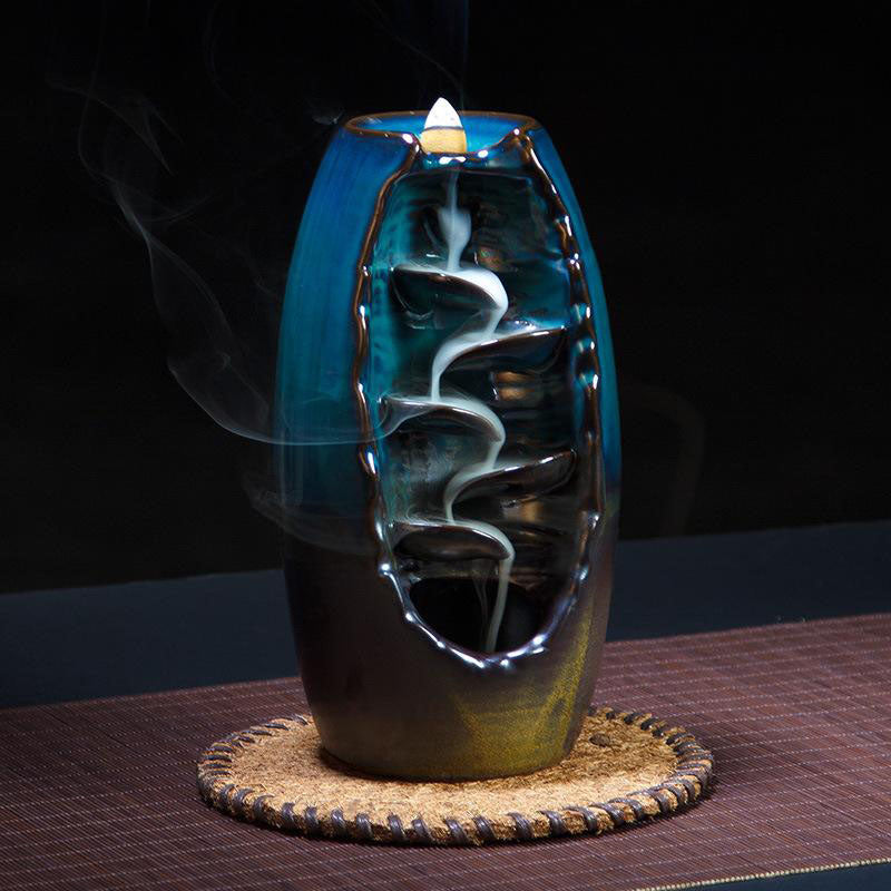 Waterfall Incense Burner for Relaxation and Cleansing - Incense Burner - Inner Wisdom Store