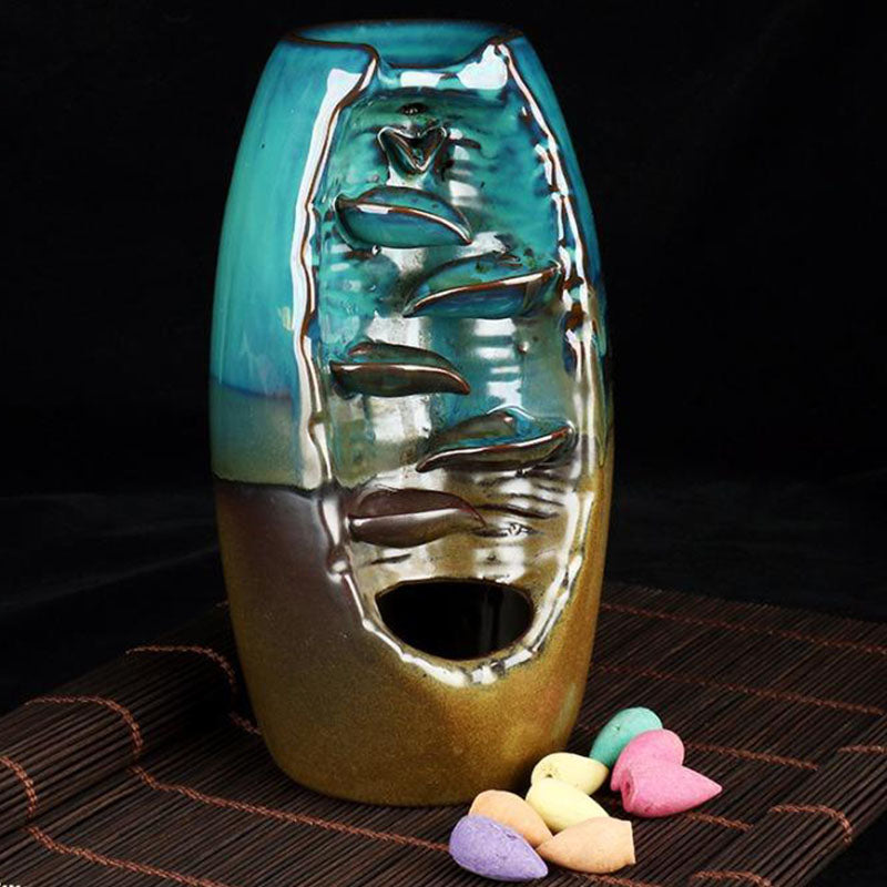 Waterfall Incense Burner for Relaxation and Cleansing - Incense Burner - Inner Wisdom Store