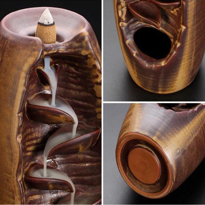 Waterfall Incense Burner for Relaxation and Cleansing - Incense Burner - Inner Wisdom Store