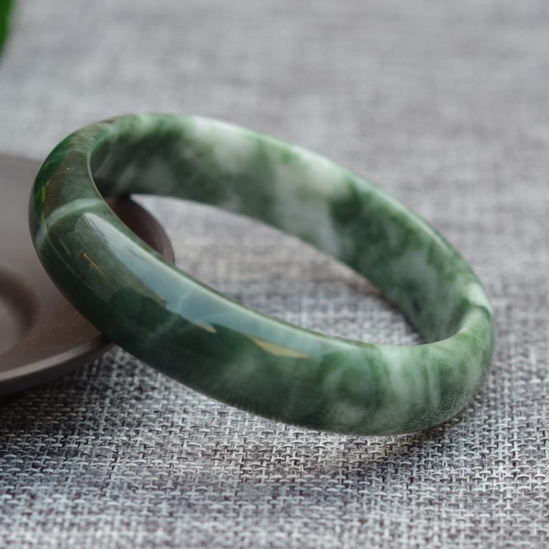 Pure Jade Bangle Bracelet - Bracelet - Inner Wisdom Store