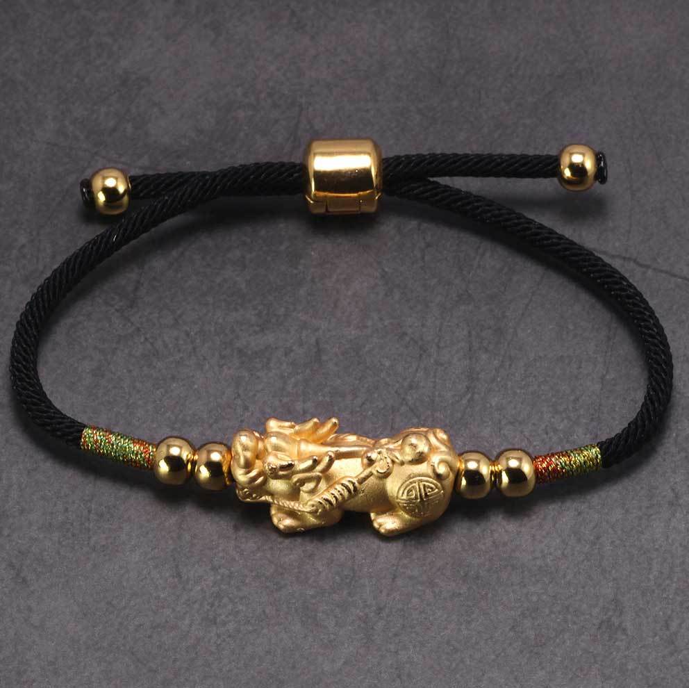 Feng Shui Red String Pixiu Bracelet - Bracelet - Inner Wisdom Store