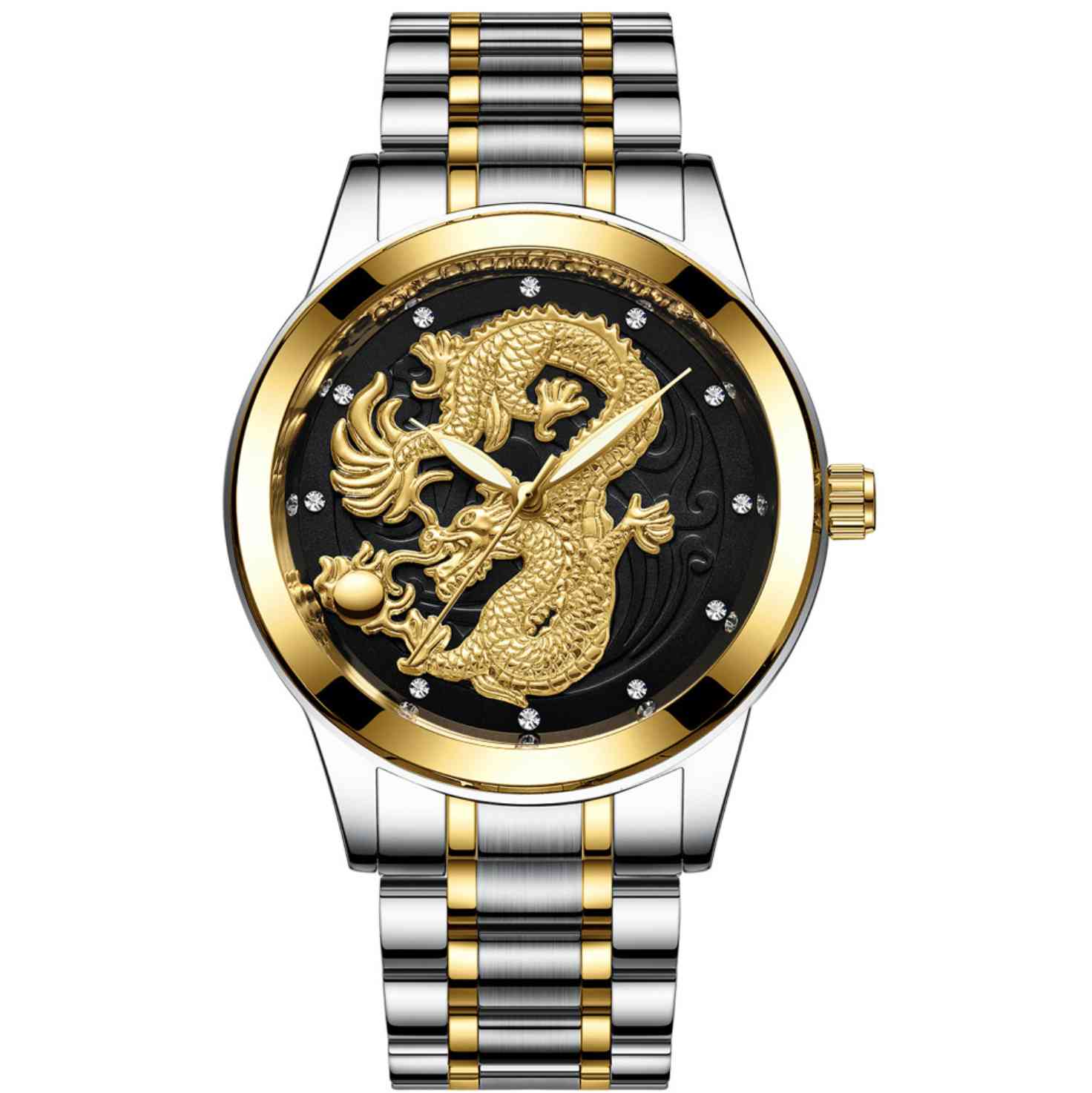 Golden Dragon Watch - Watch - Inner Wisdom Store