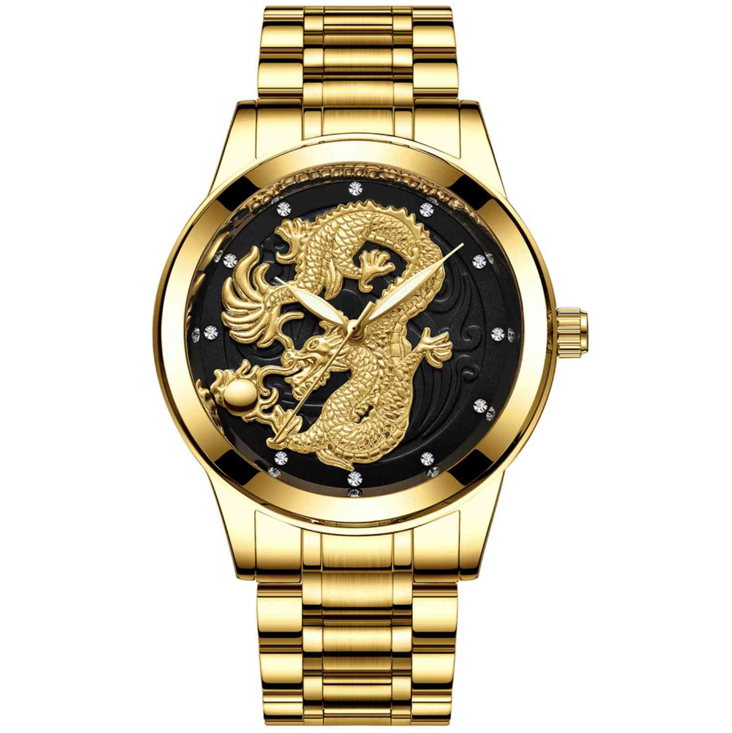 Golden Dragon Watch - Watch - Inner Wisdom Store