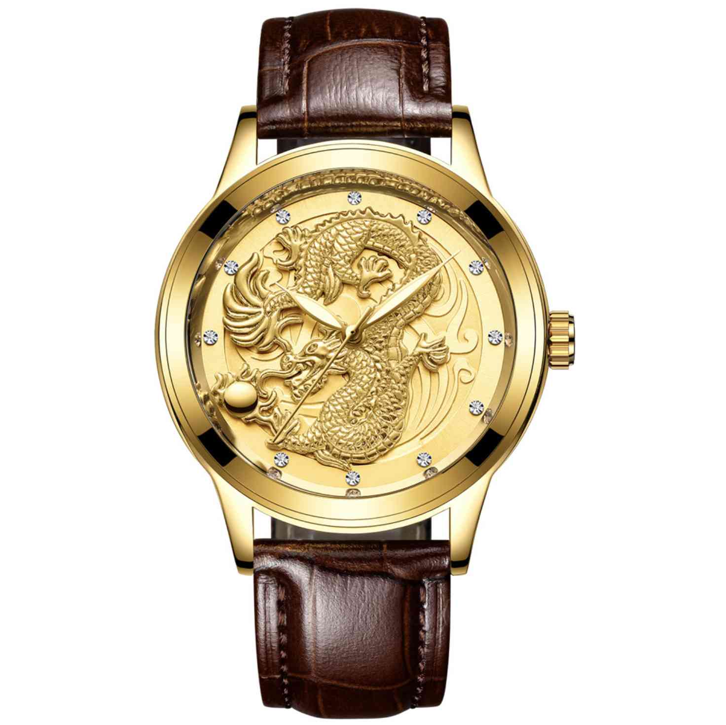 Golden Dragon Watch - Watch - Inner Wisdom Store