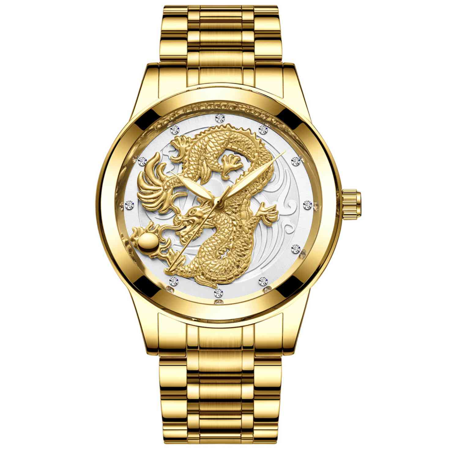 Golden Dragon Watch - Watch - Inner Wisdom Store