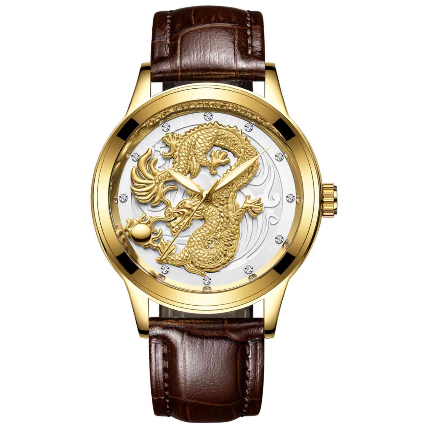 Golden Dragon Watch - Watch - Inner Wisdom Store