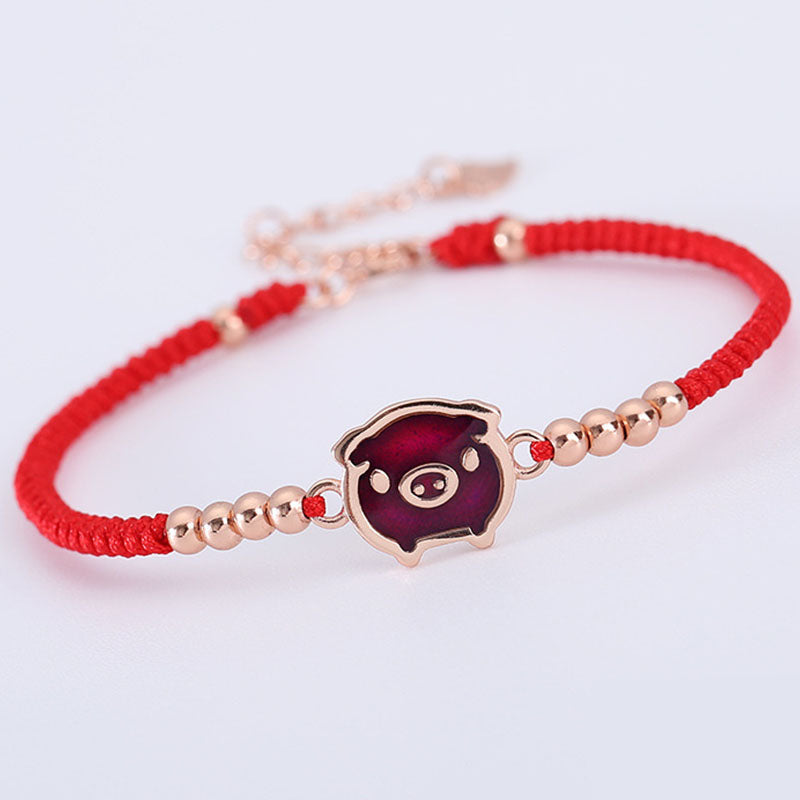 Red String Chinese Zodiac Bracelet - Bracelet - Inner Wisdom Store