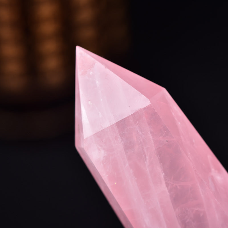 Rose Quartz Crystal Wand - Stones & Crystals - Inner Wisdom Store