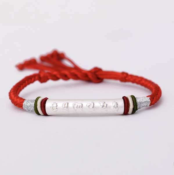 Lucky mantra red on sale string