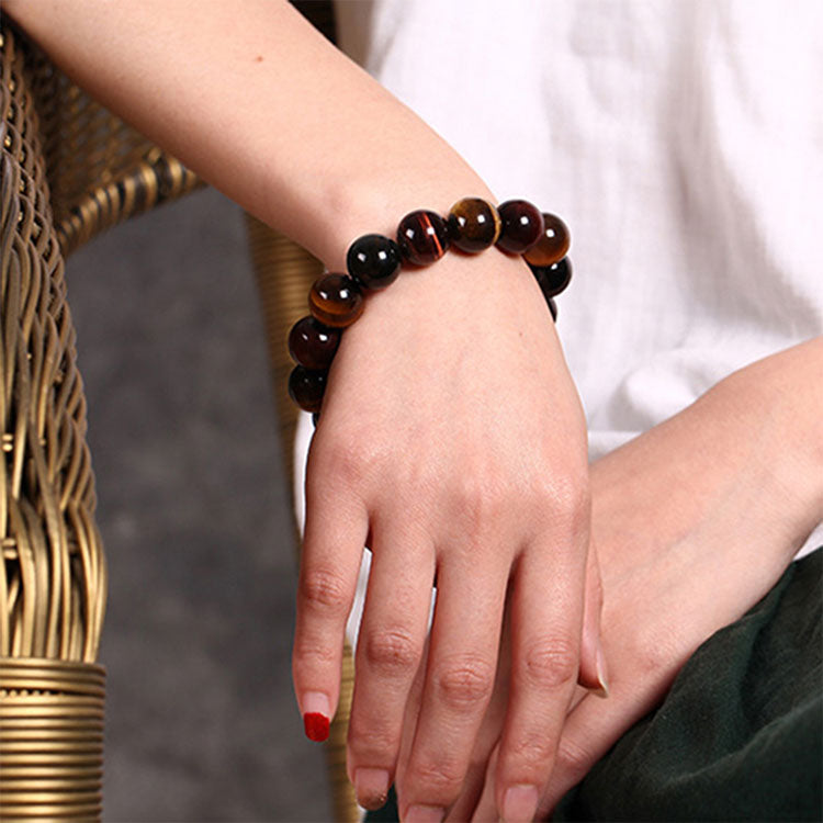 Feng Shui Tiger's Eye Bracelet - Bracelet - Inner Wisdom Store