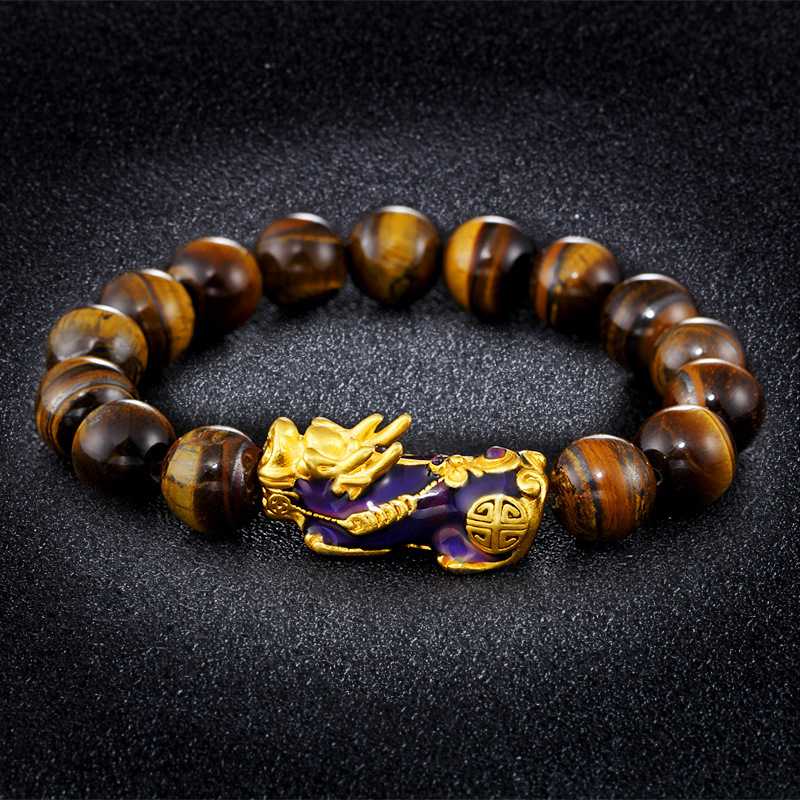 Tiger’s Eye Pixiu Prosperity Bracelet - Bracelet - Inner Wisdom Store