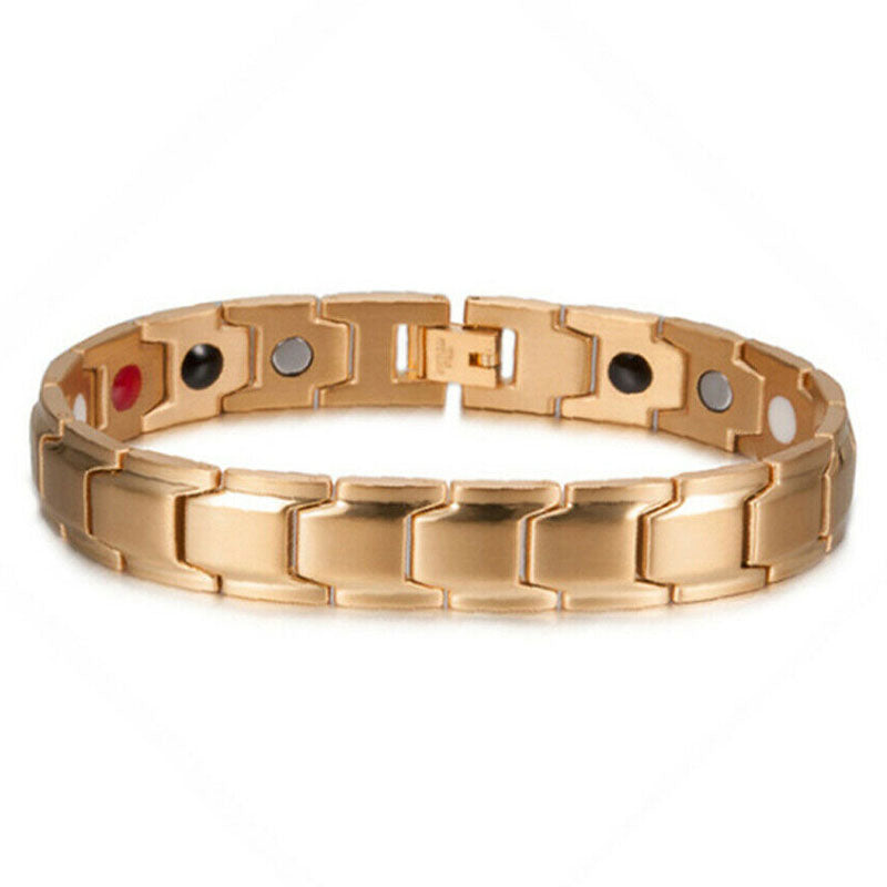 Titanium Steel Magnetic Therapy Bracelet - Bracelet - Inner Wisdom Store