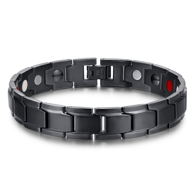 Titanium Steel Magnetic Therapy Bracelet - Bracelet - Inner Wisdom Store
