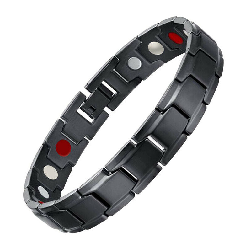 Titanium Steel Magnetic Therapy Bracelet - Bracelet - Inner Wisdom Store