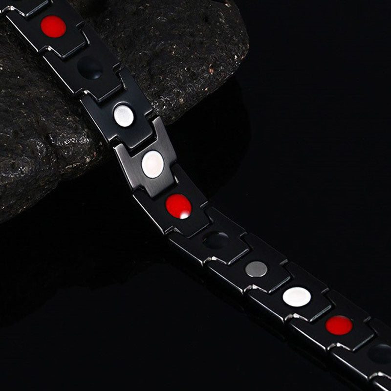 Titanium Steel Magnetic Therapy Bracelet - Bracelet - Inner Wisdom Store
