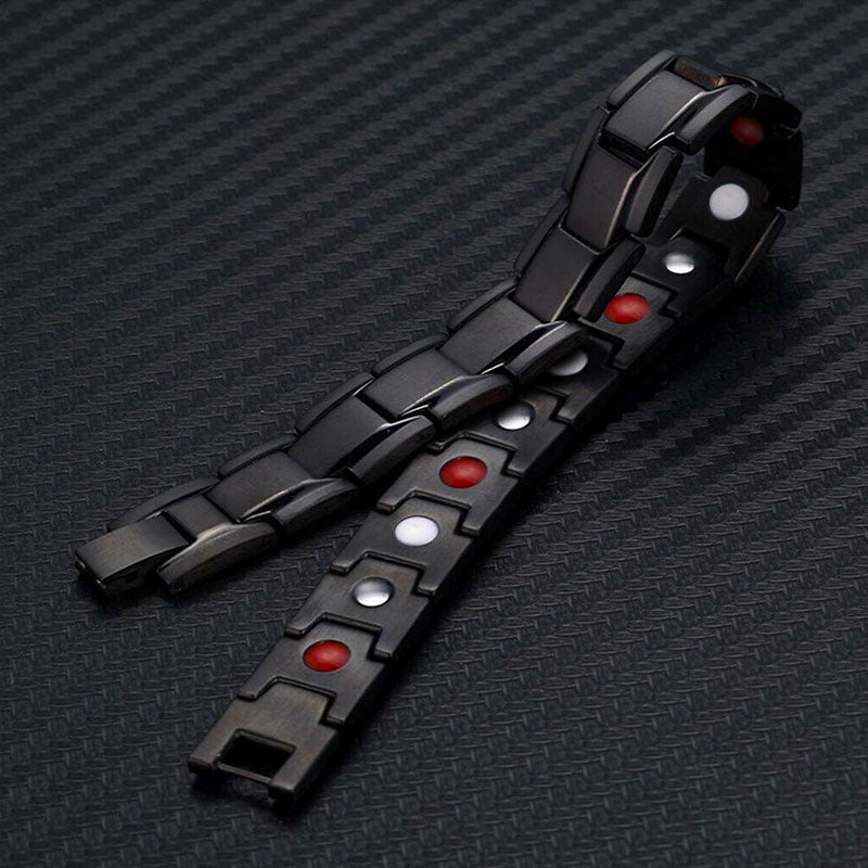 Titanium Steel Magnetic Therapy Bracelet - Bracelet - Inner Wisdom Store