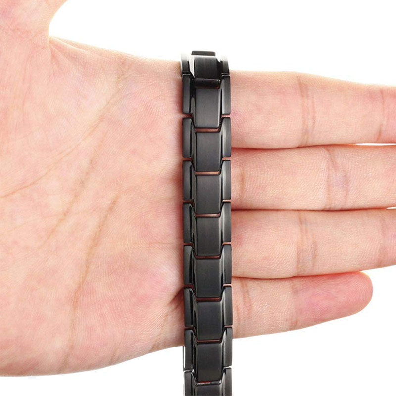 Titanium Steel Magnetic Therapy Bracelet - Bracelet - Inner Wisdom Store