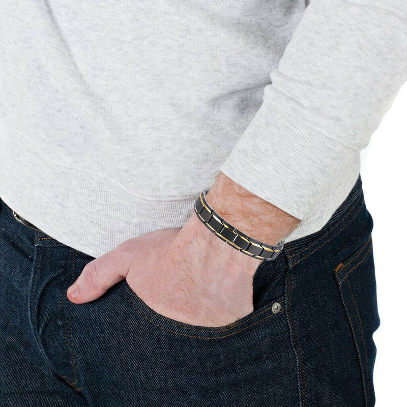 Titanium Steel Magnetic Therapy Bracelet - Bracelet - Inner Wisdom Store