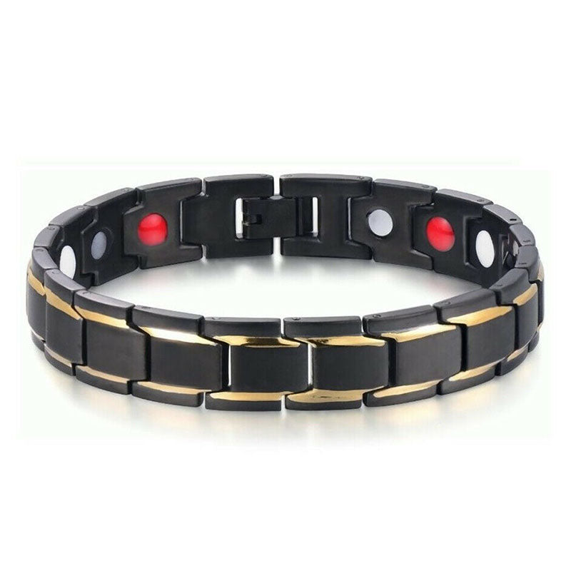 Titanium Steel Magnetic Therapy Bracelet - Bracelet - Inner Wisdom Store