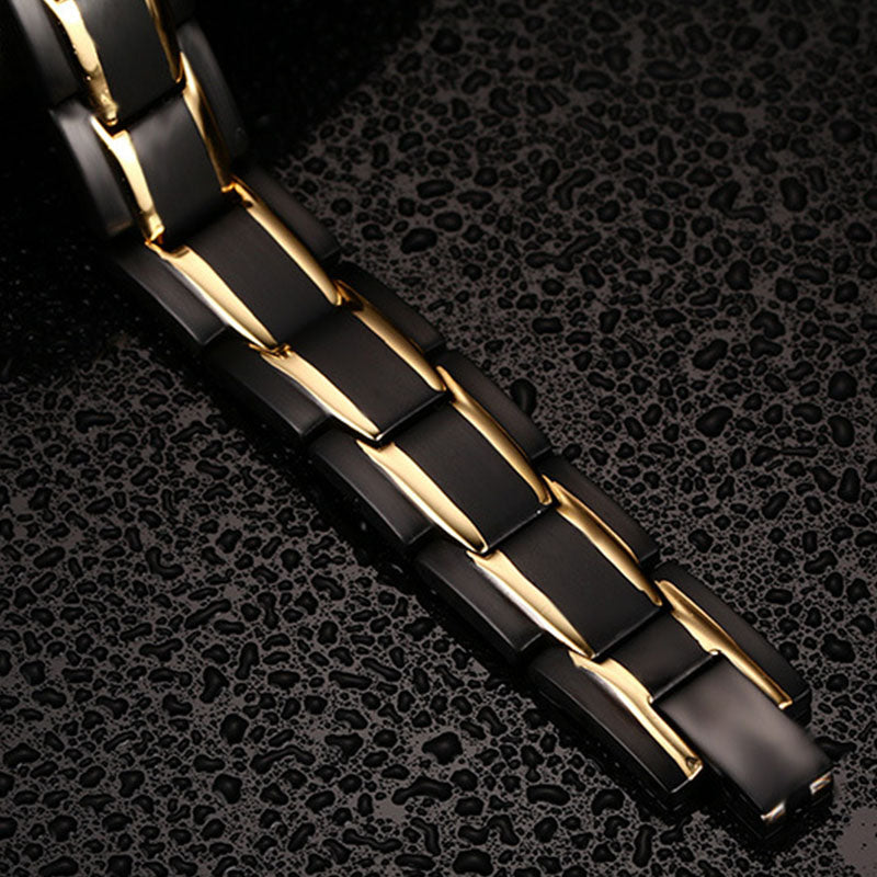 Titanium Steel Magnetic Therapy Bracelet - Bracelet - Inner Wisdom Store