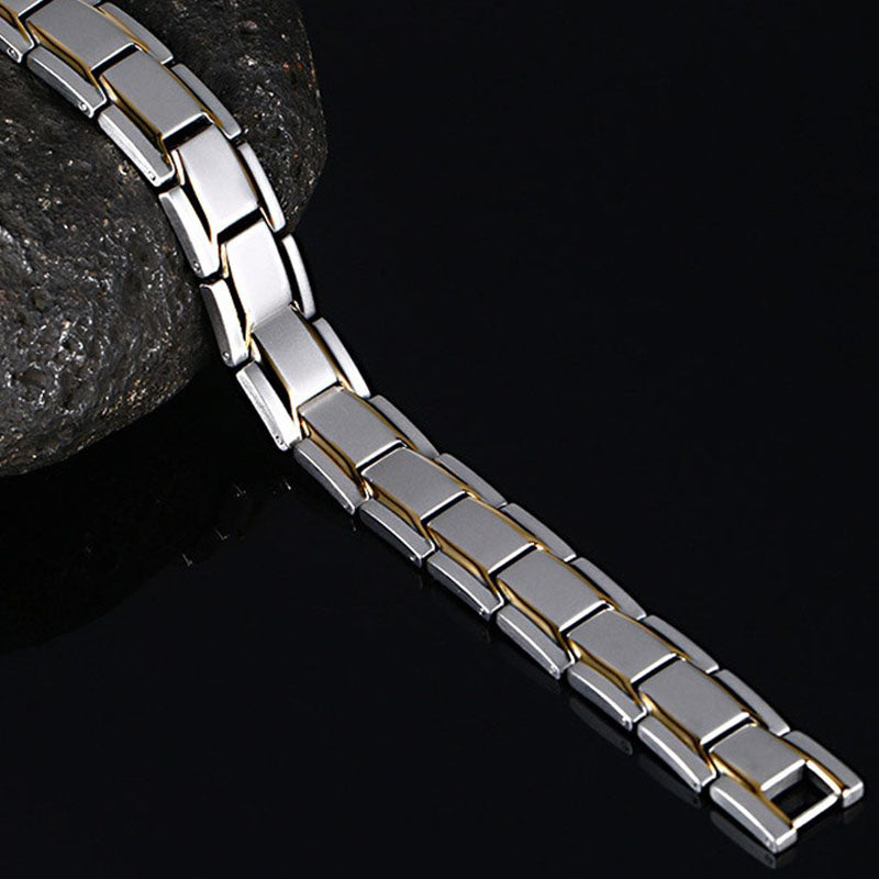Titanium Steel Magnetic Therapy Bracelet - Bracelet - Inner Wisdom Store