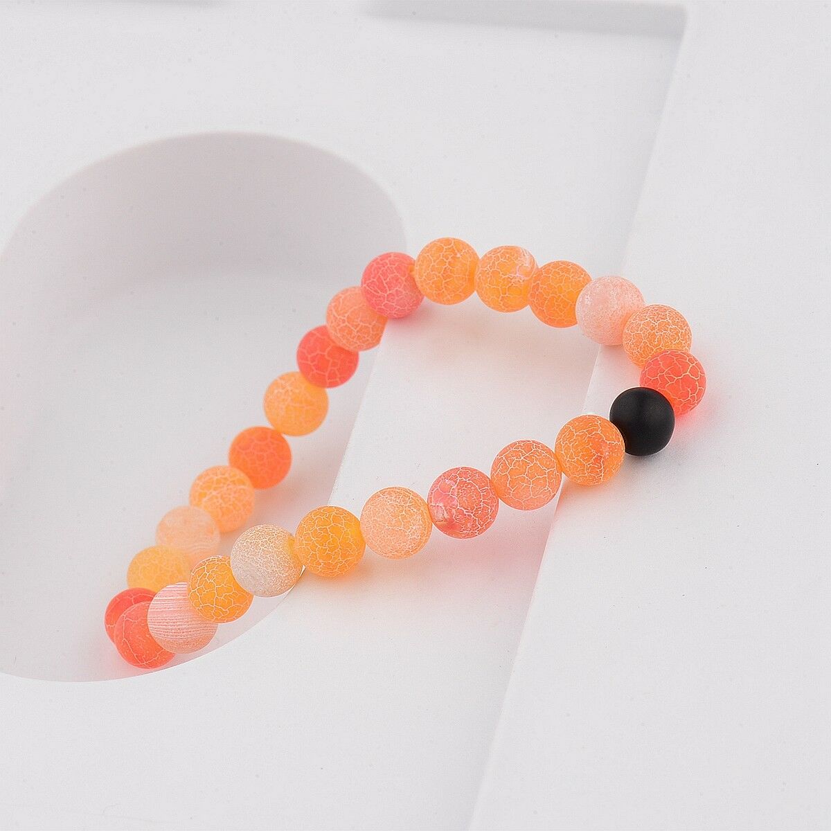 Wind Fossil Agate Beads Bracelet - Bracelet - Inner Wisdom Store