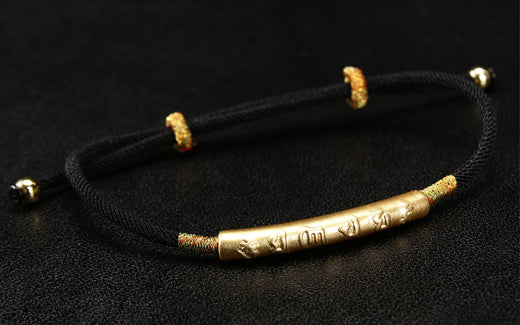 black string bracelet