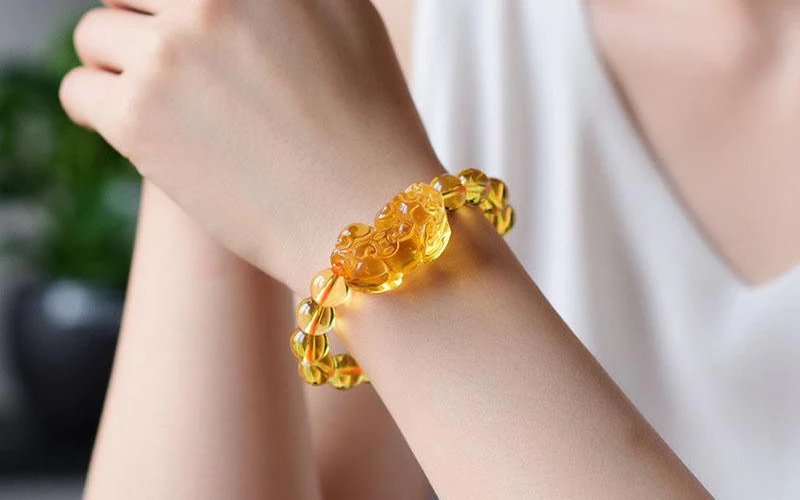 how to wear citrine bracelet
