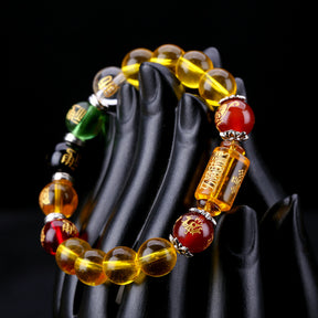 God of Wealth Feng Shui Citrine Bracelet - Bracelet - Inner Wisdom Store