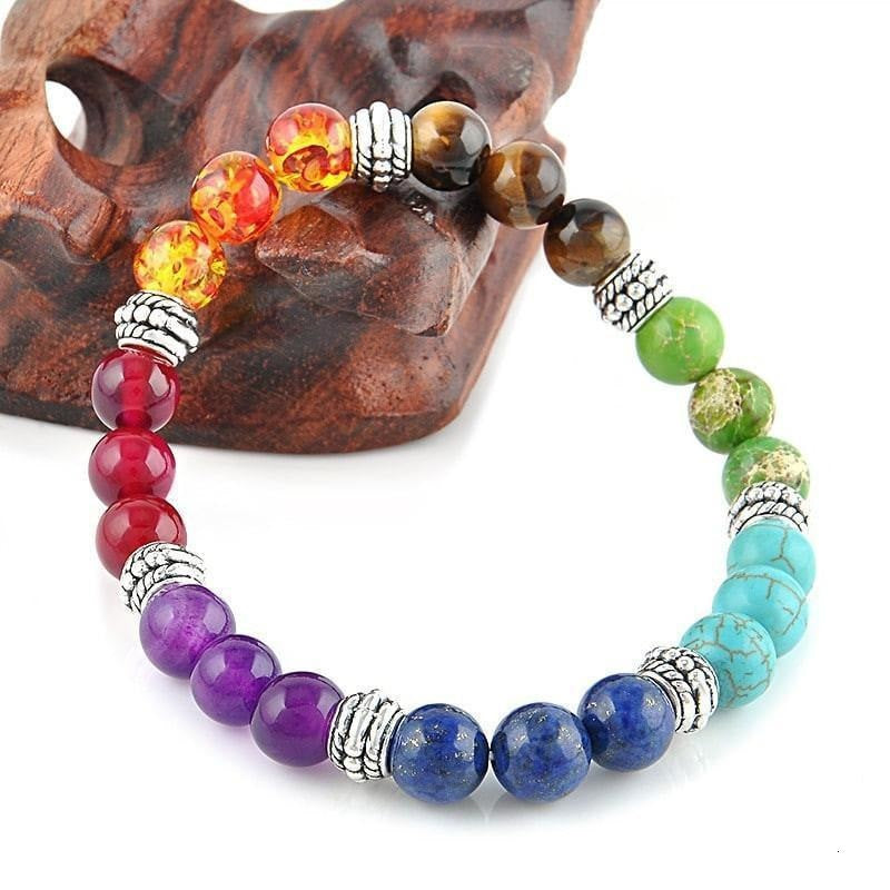 7 Chakra Healing Bracelet for Energy Balance - Bracelet - Inner Wisdom Store