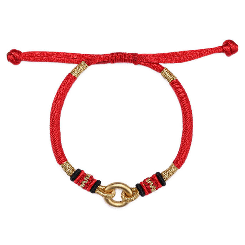 Tibetan Friendship Bracelet with Dragon Knots - Bracelet - Inner Wisdom Store