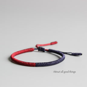 Handmade Knots Lucky Rope Bracelet (Peace) - Bracelet - Inner Wisdom Store