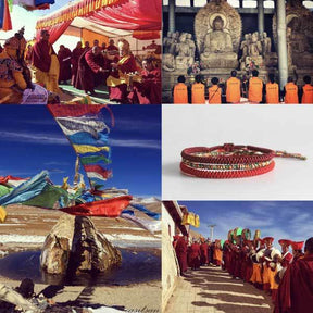 Tibetan Knot Buddhist Lucky Bracelet - Bracelet - Inner Wisdom Store